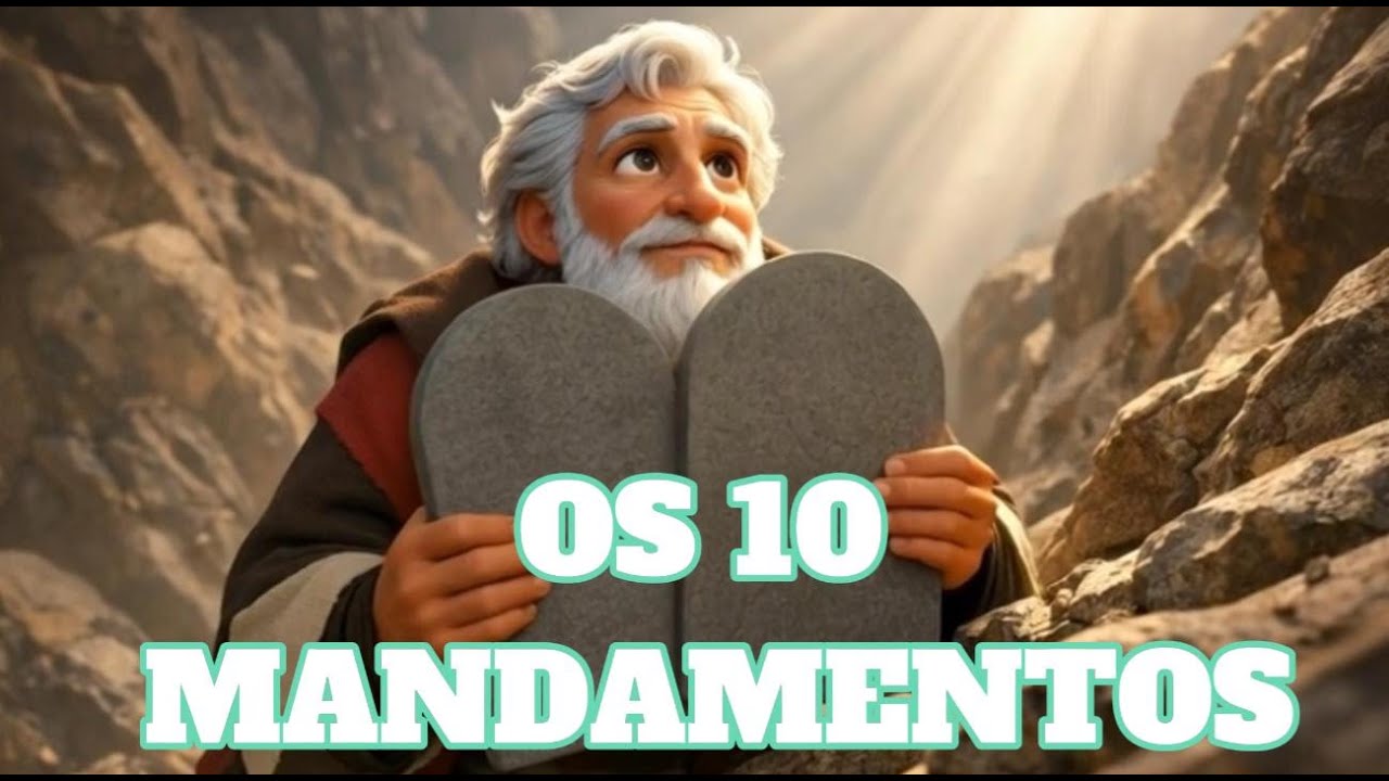 Os 10 Mandamentos ⛰️🎶 /  Música gospel infantil 