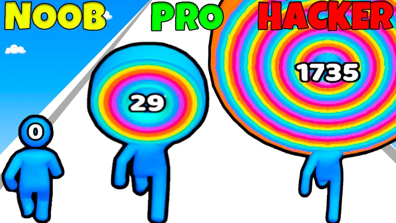 Layer Man 3D - NOOB vs PRO vs HACKER