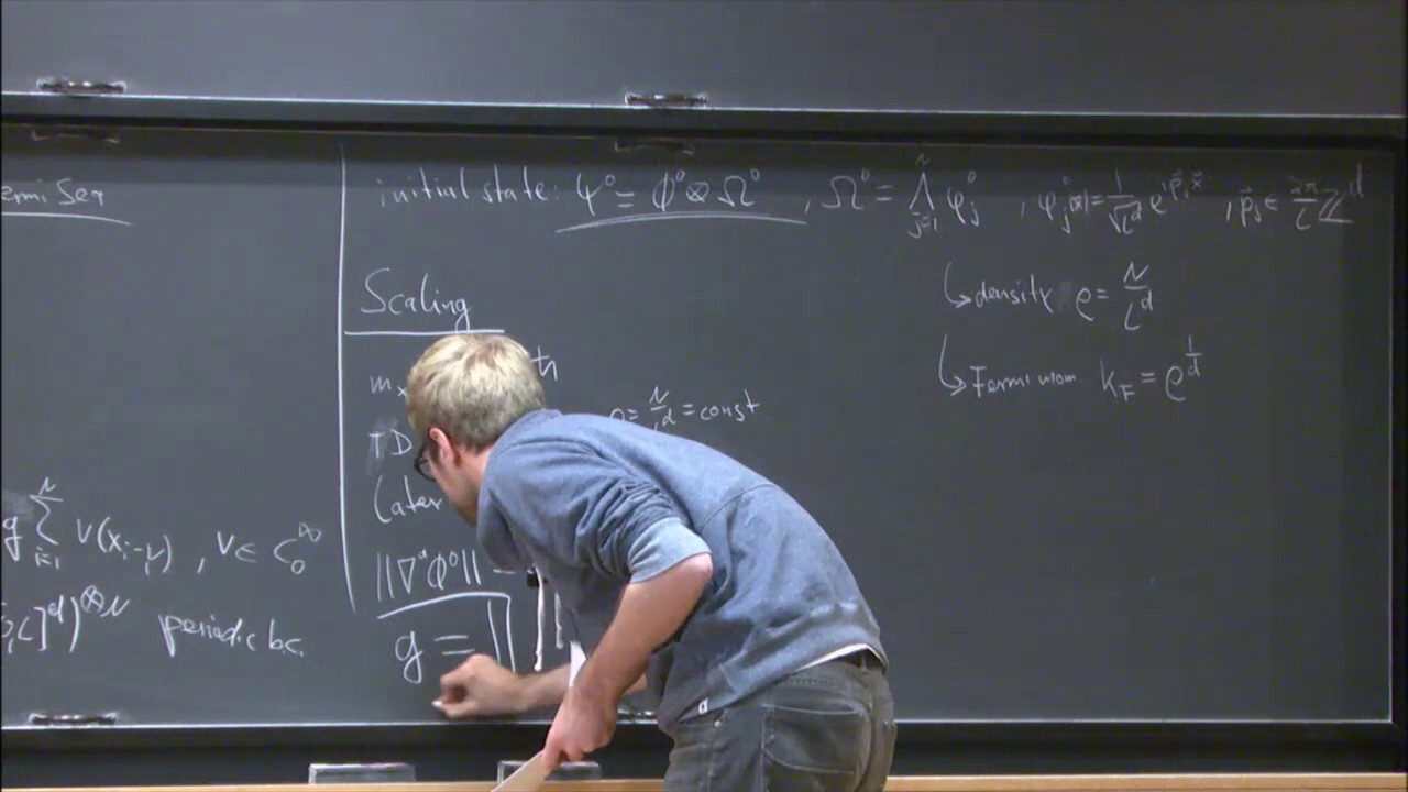 Free dynamics of a tracer particle in a Fermi sea - Sören Petrat