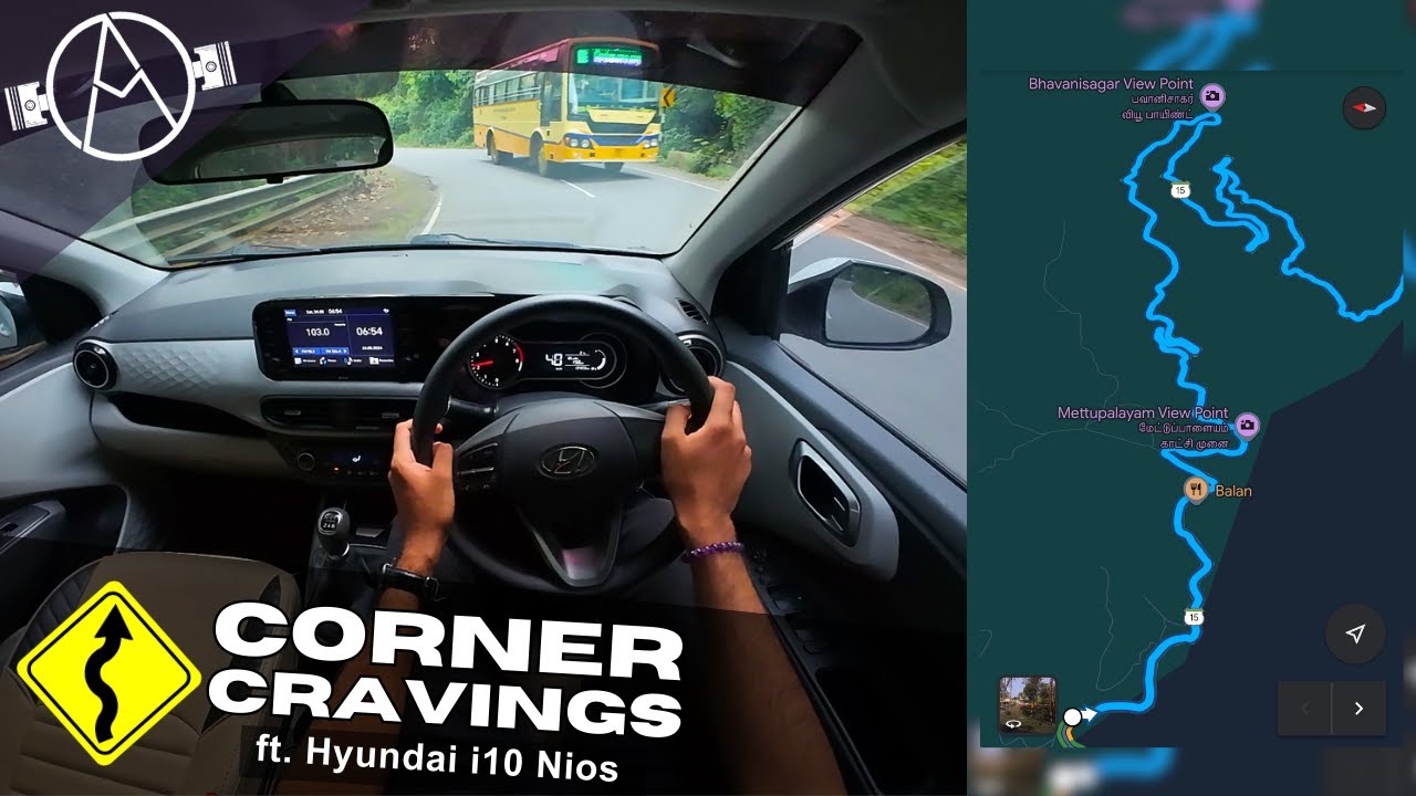 Driving in the Hills | Hyundai i10 Nios | Corner Cravings Ep. 1