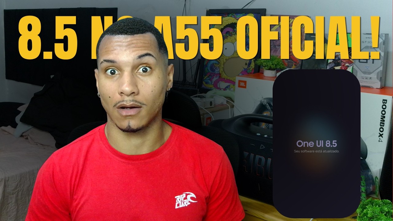 ONE UI 8.5 ON THE OFFICIAL GALAXY A55 5G - CHECKING OUT THE COMPLETE SYSTEM (performance and more)