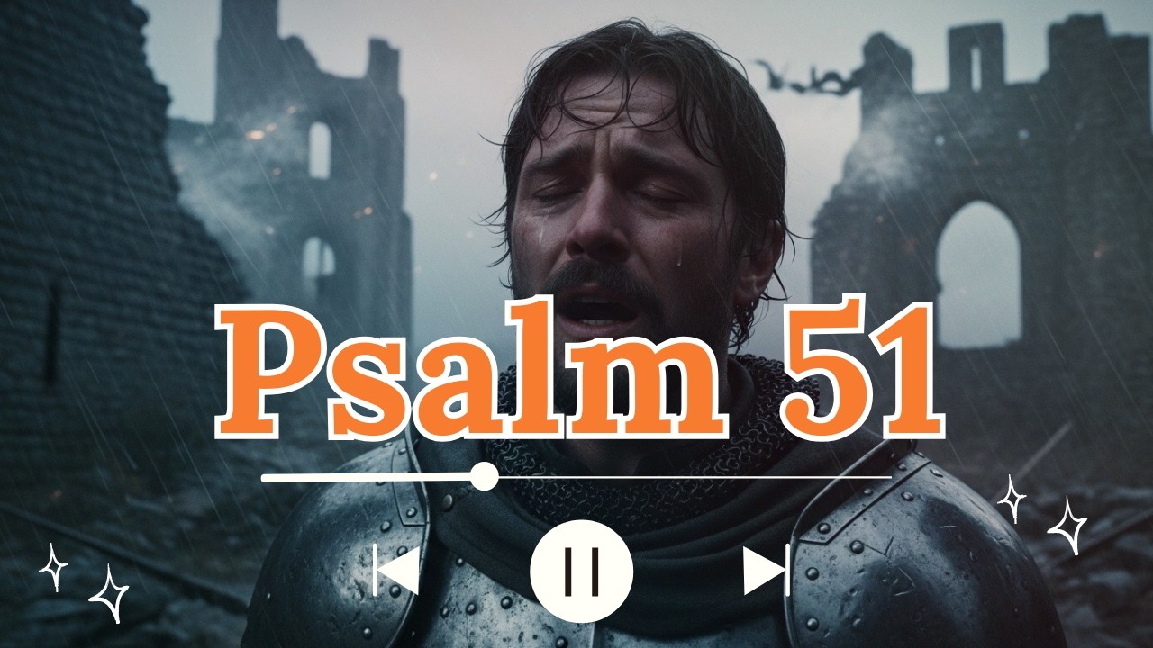 Psalm 51 - Pokuta oczyści Twoje serce – poczujesz głębokie odpuszczenie w łzach! | 432 Hz