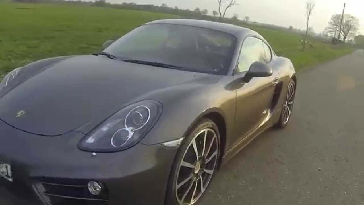 2013 Porsche Cayman 981 2.7 Sound + Acceleration