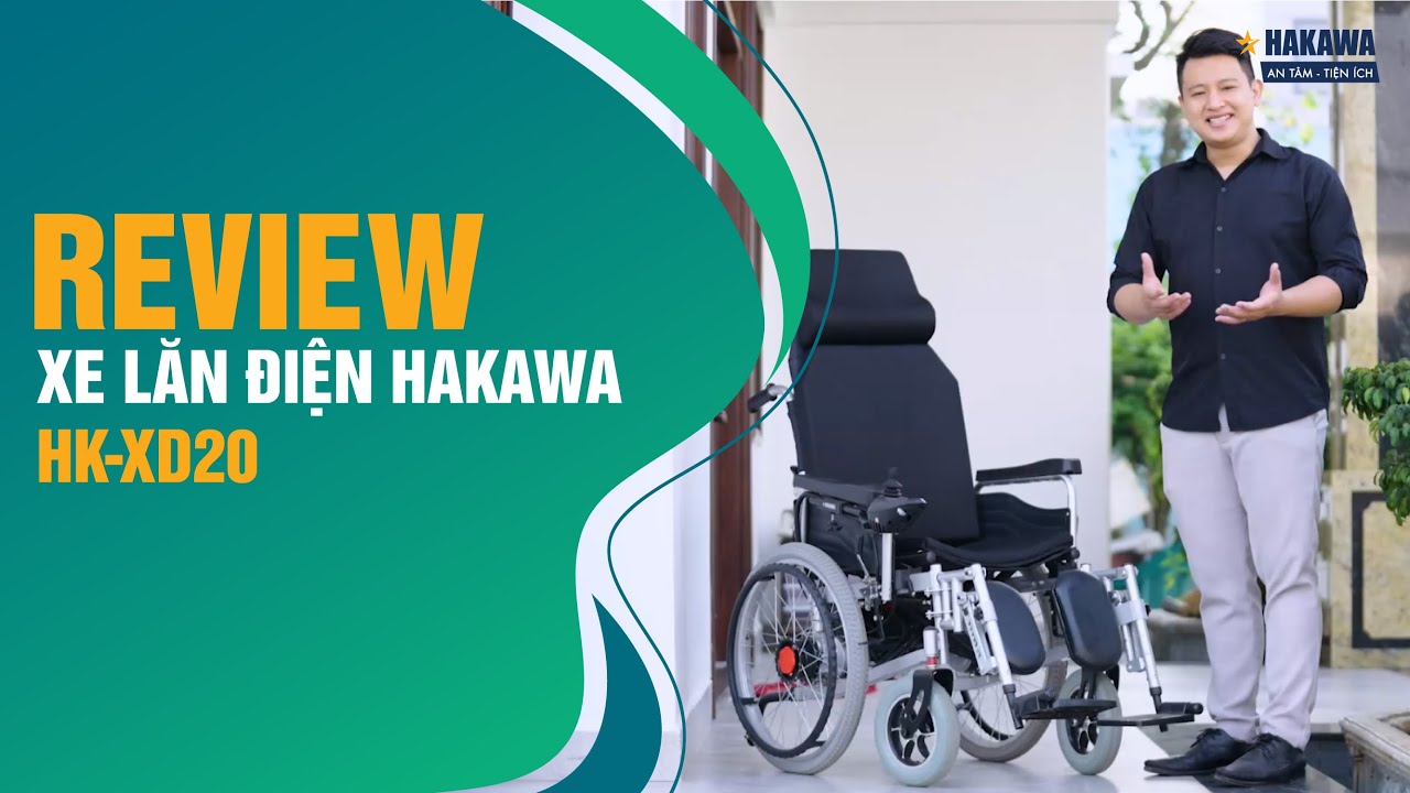 Review xe lăn điện Hakawa HK-XD20