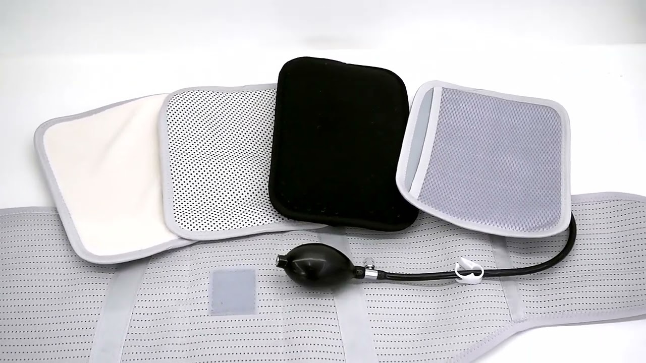 F009djustable Working Press Fit Lower Back Pain Relief Waist Brace Lumbar Support Belt