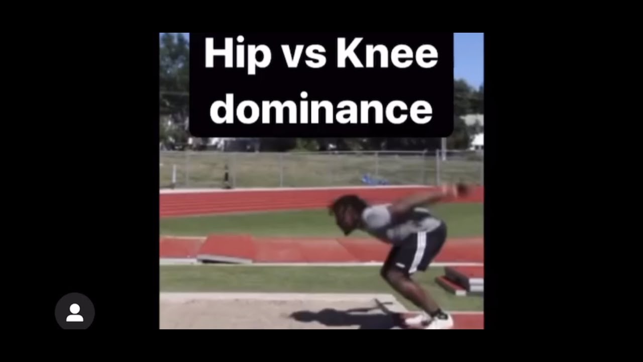 Hip vs Knee Dominance part 3. Broad Jump