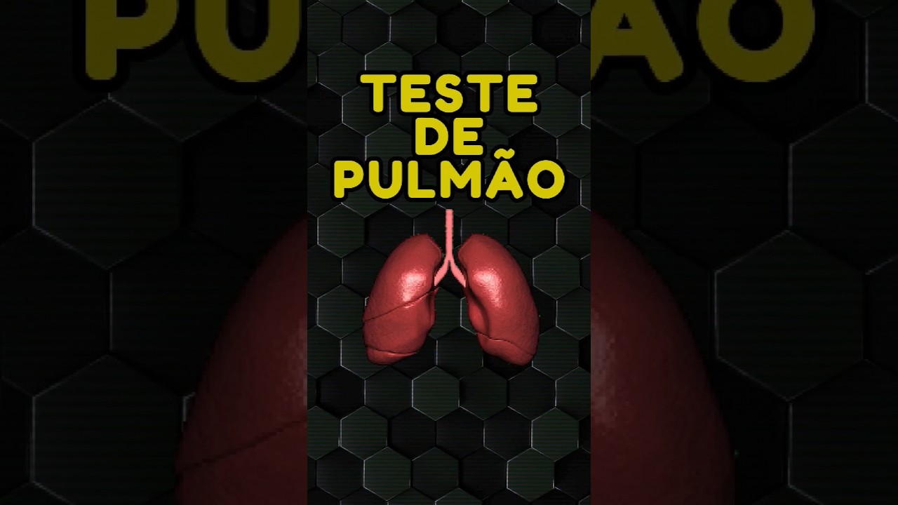 Teste de Pulm&atilde;o, seus pulm&otilde;es est&atilde;o saud&aacute;veis? #testepulmao #testepulmonar #pulmao