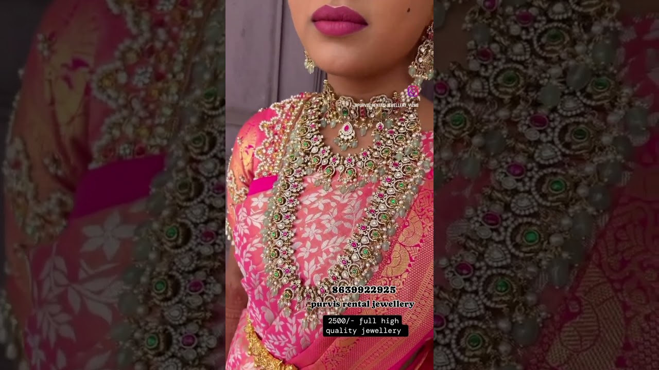 purvis rental jewellery vizag \ best rental jewellery | low cost rental jewellery \ #rentaljewellery