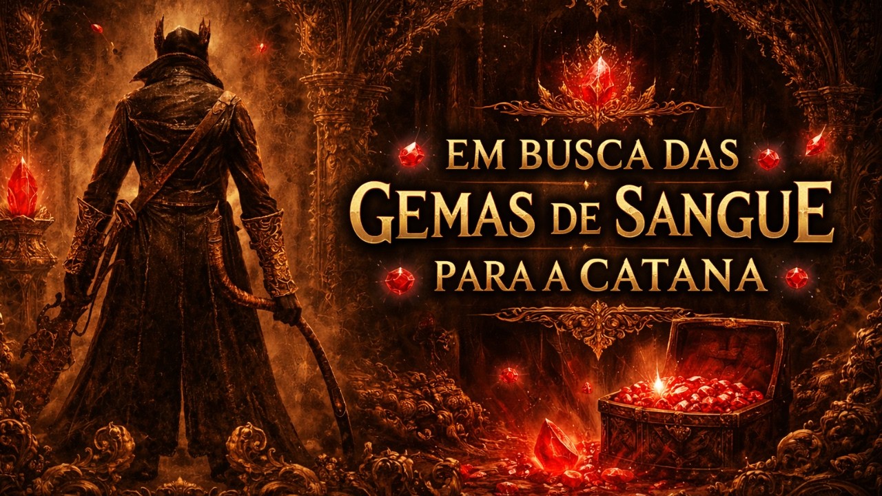 BLOODBORNE: em buscas das gemas de sangue