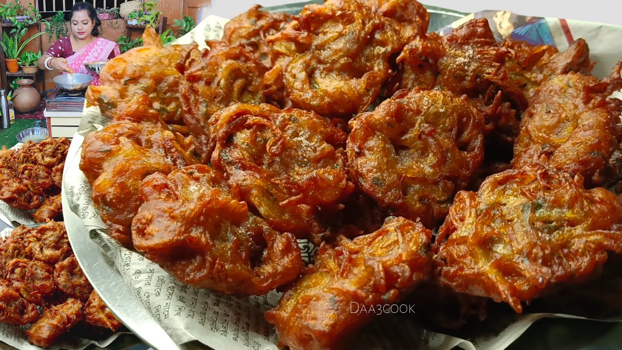 পিঁয়াজি বানাতে অনেকেই জানেনা,দোকানের মত পিঁয়াজি বাড়িতেই বানান|piyaji recipe