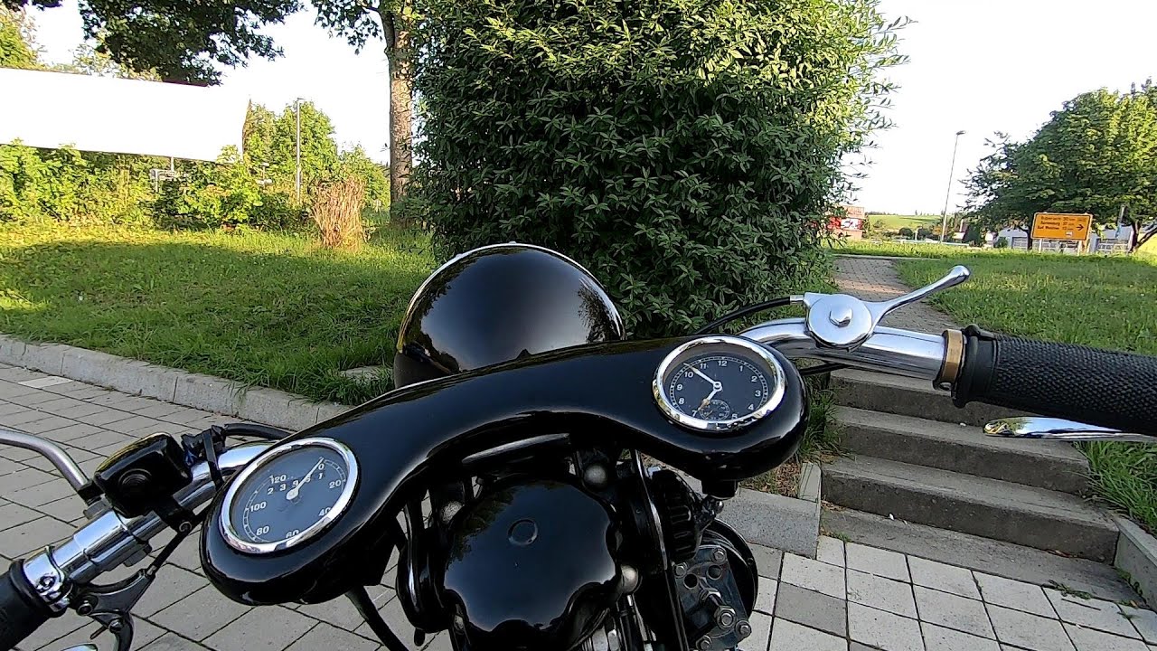 DKW SB 350 Reparatur und Testfahrt