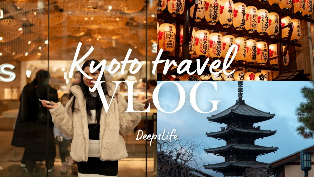 Lost in Kyoto 🇯🇵 | Nijo Castle 🏯 Nishiki Market 🍣 Pontocho 🌙 Ninenzaka