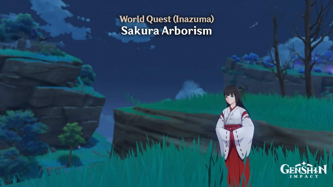 Genshin Impact - Sakura Arborism (World Quest)