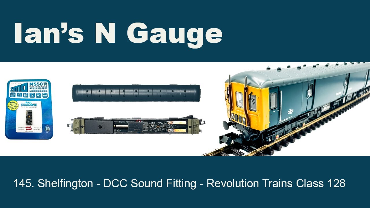 145 - Maintenance - DCC Sound Fitting - Revolution Trains Class 128