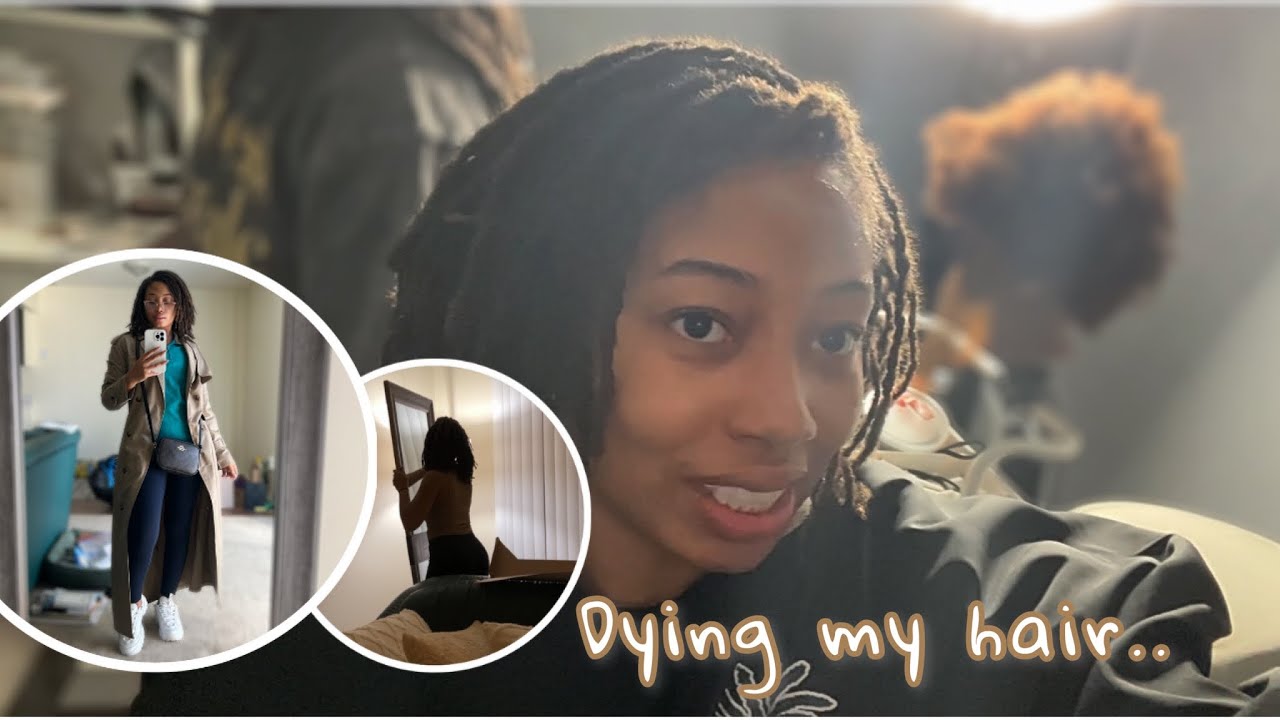 VLOG: still getting my life together 😇| Walmart Finds| Dying my Hair| Building Furniture|Job Update