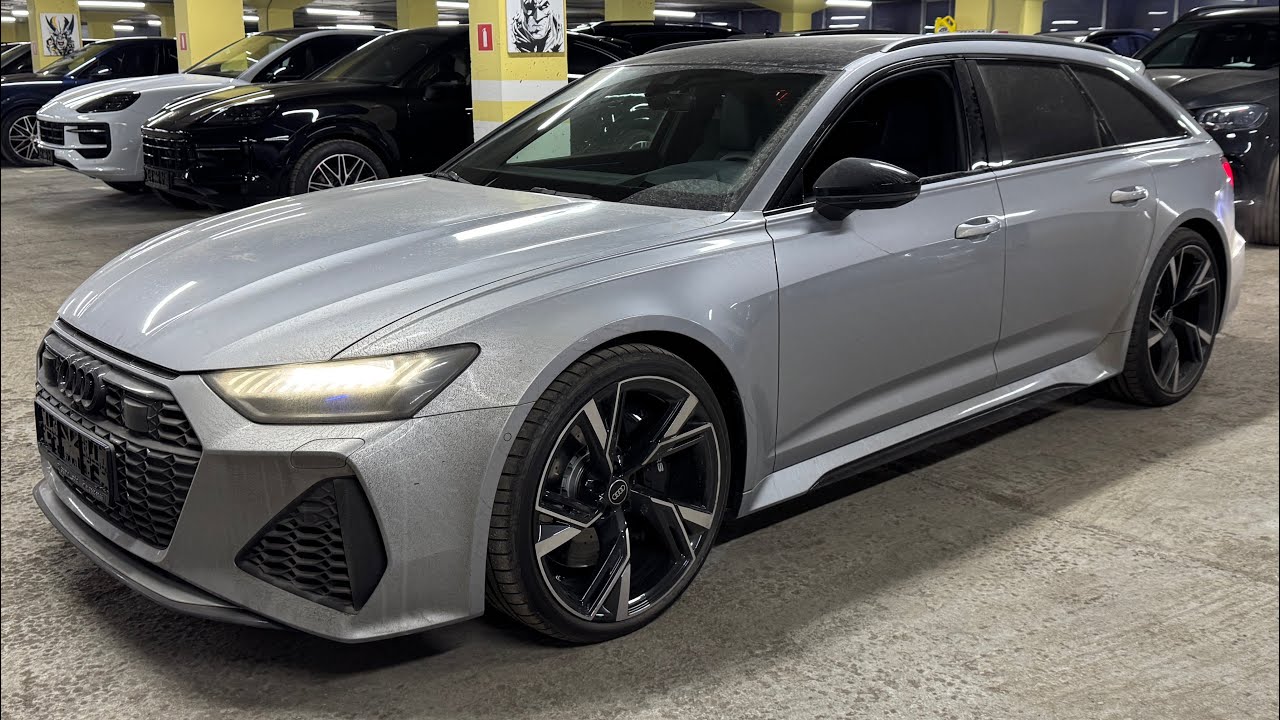 Тест Драйв Новой Audi RS6 4.0t-630лс,  2025 г, цена 20.500.000 рублей.