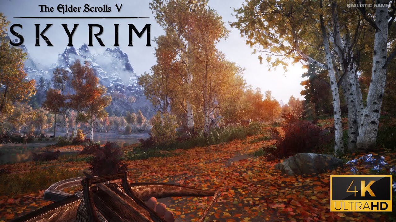 Skyrim 2022 Ultra moded 4K : Best Next Gen Graphics with Raytracing - Modlist #skyrimmods