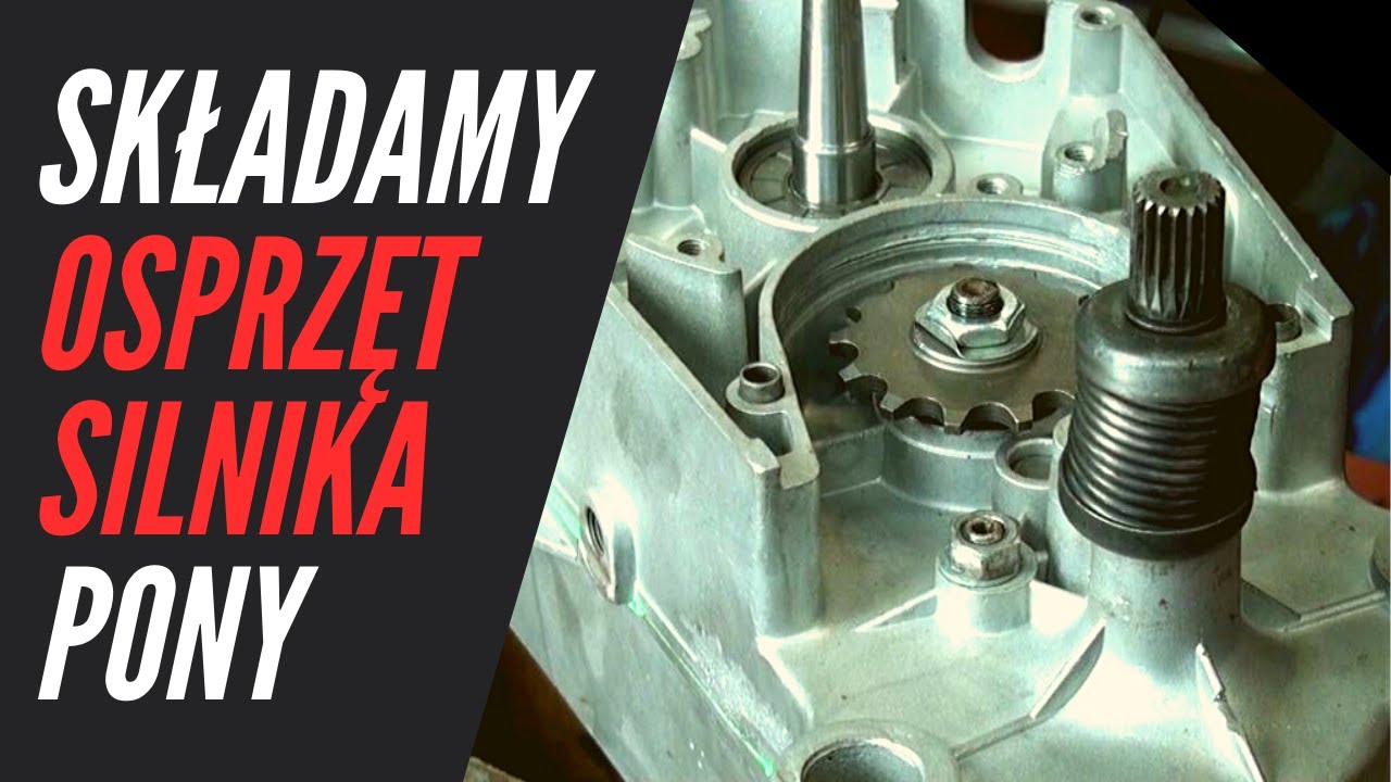 Jak złożyć osprzęt silnika w Motorynce - Romecie Pony?