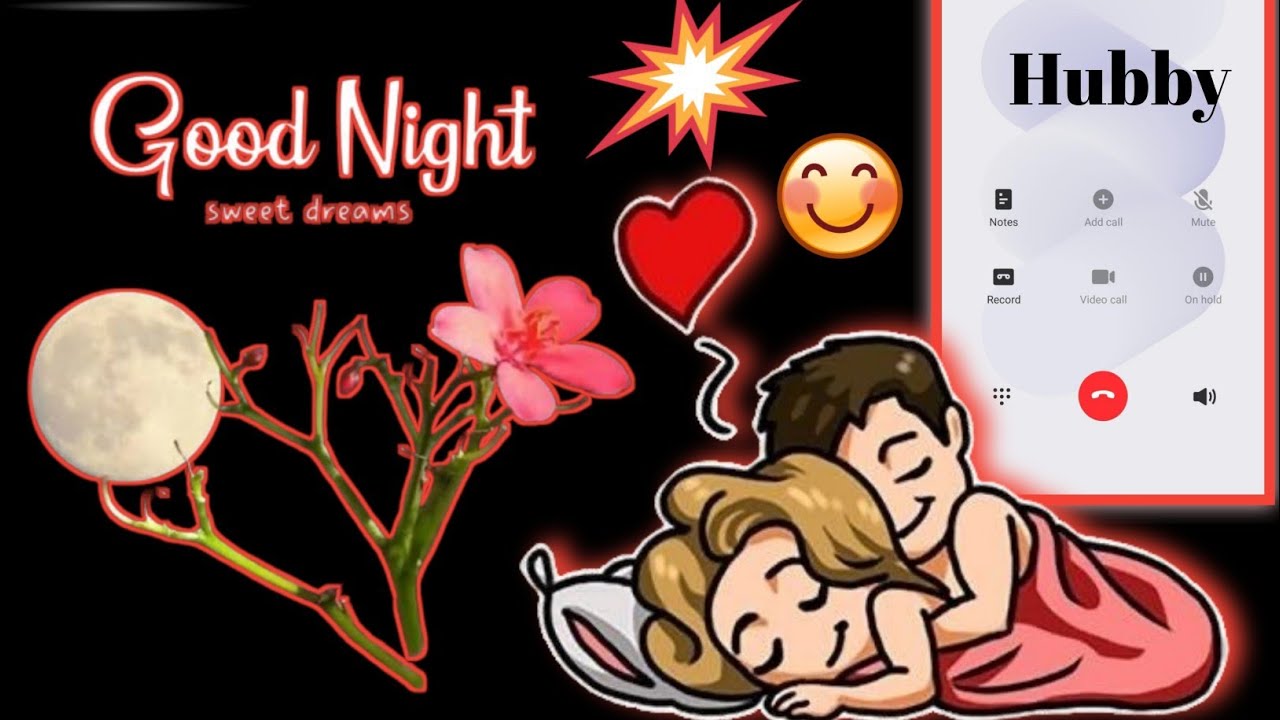 ❤️ Romantic Good Night Call ( Real Call Video ) पति से रात की प्यारी बातें ❤️