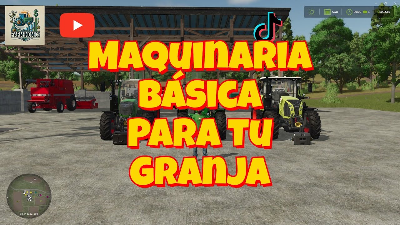 ¡No gastes de más! 💰 Maquinaria Básica 🚜 que NECESITAS para empezar en 2026 🌾#goldcrest