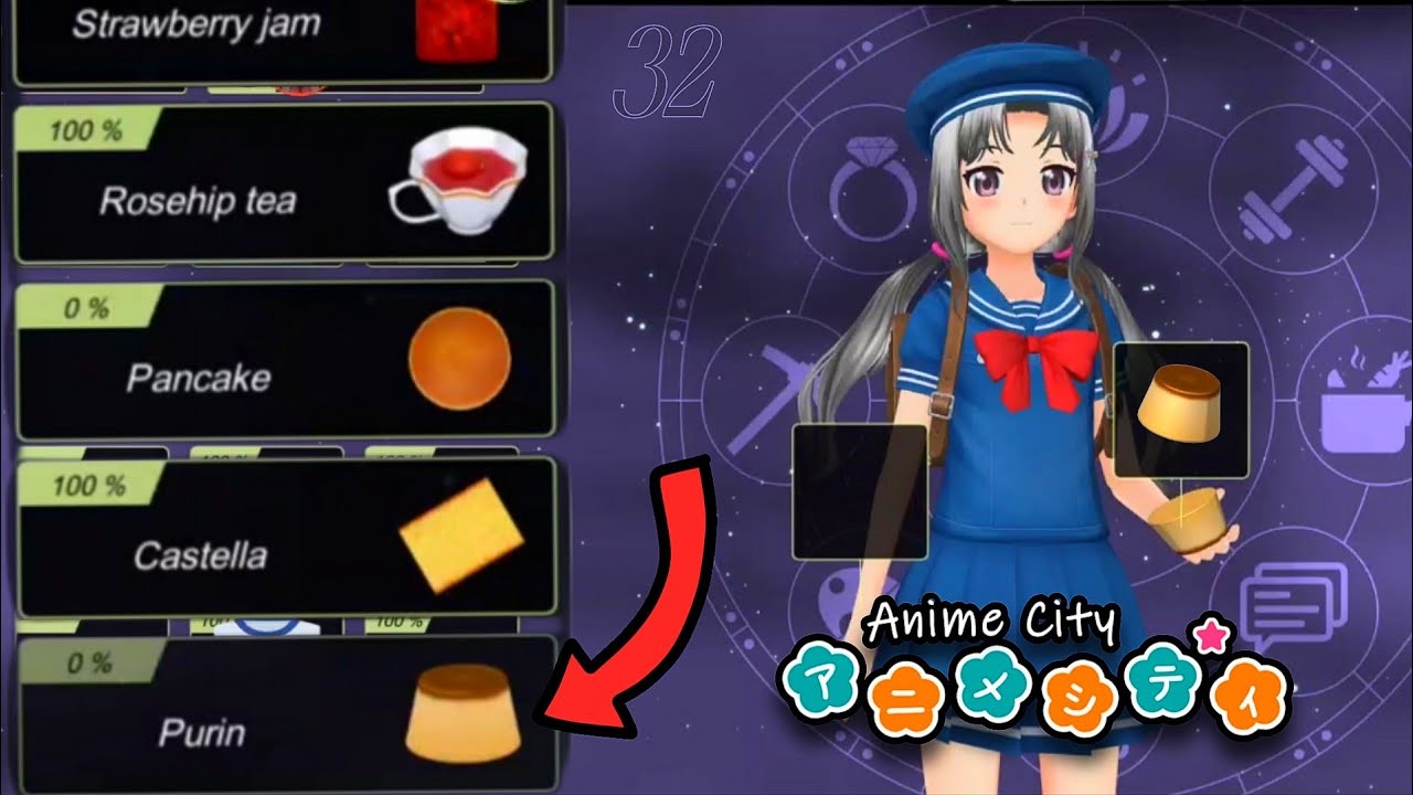 I prepared a new recipe: Purin 😋🍮 Preparé una nueva receta: Purin |Anime City| #32