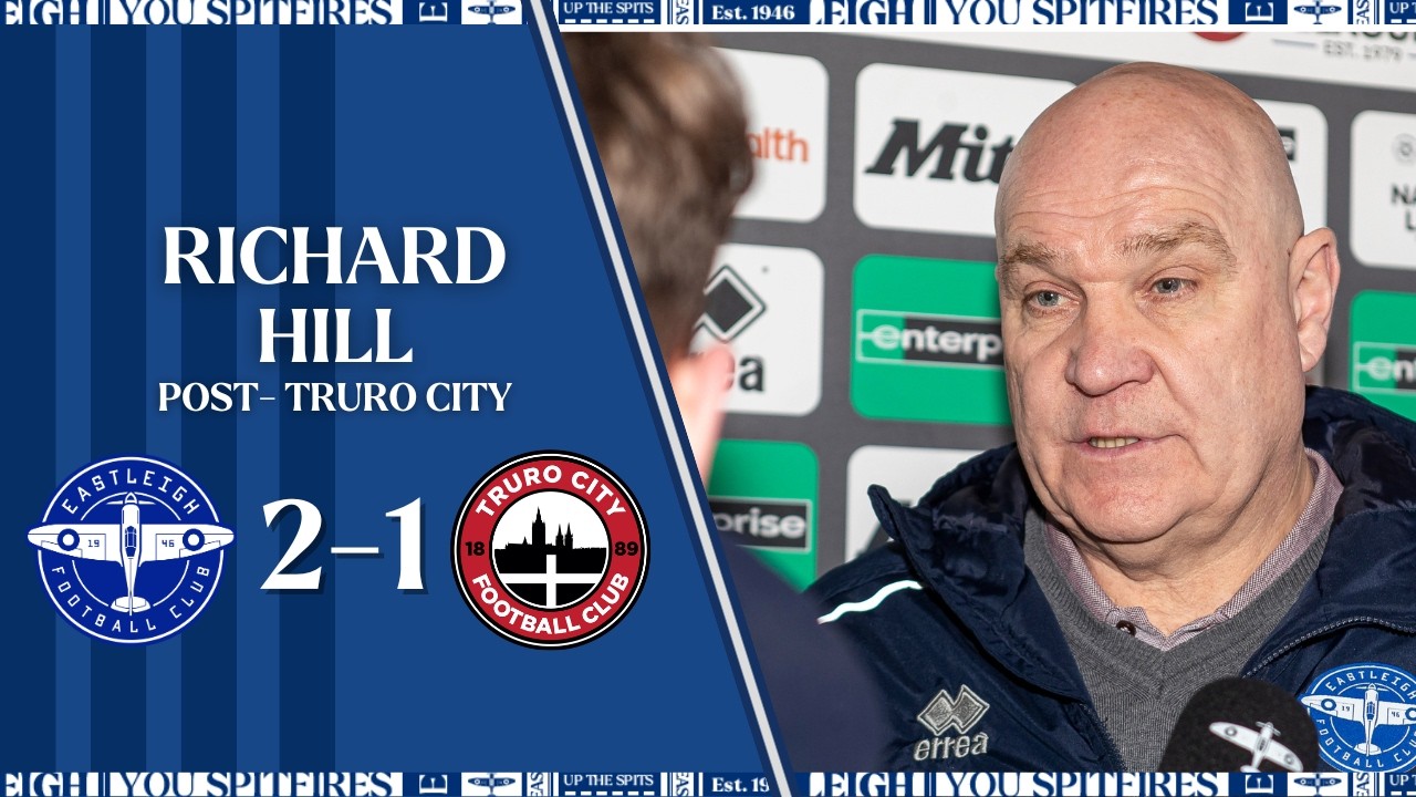 INTERVIEW | Richard Hill Post-Truro City Win