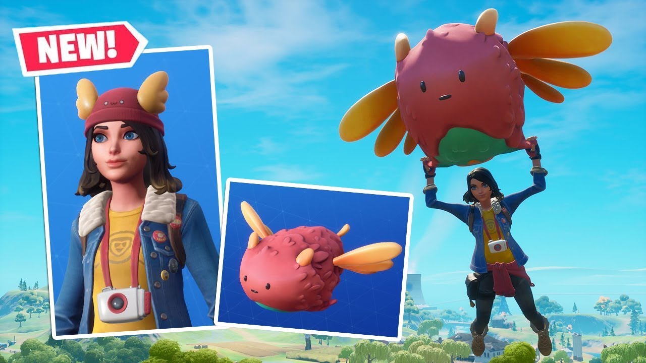 NEW SKYE Skin + OLLIE Glider Gameplay in Fortnite!