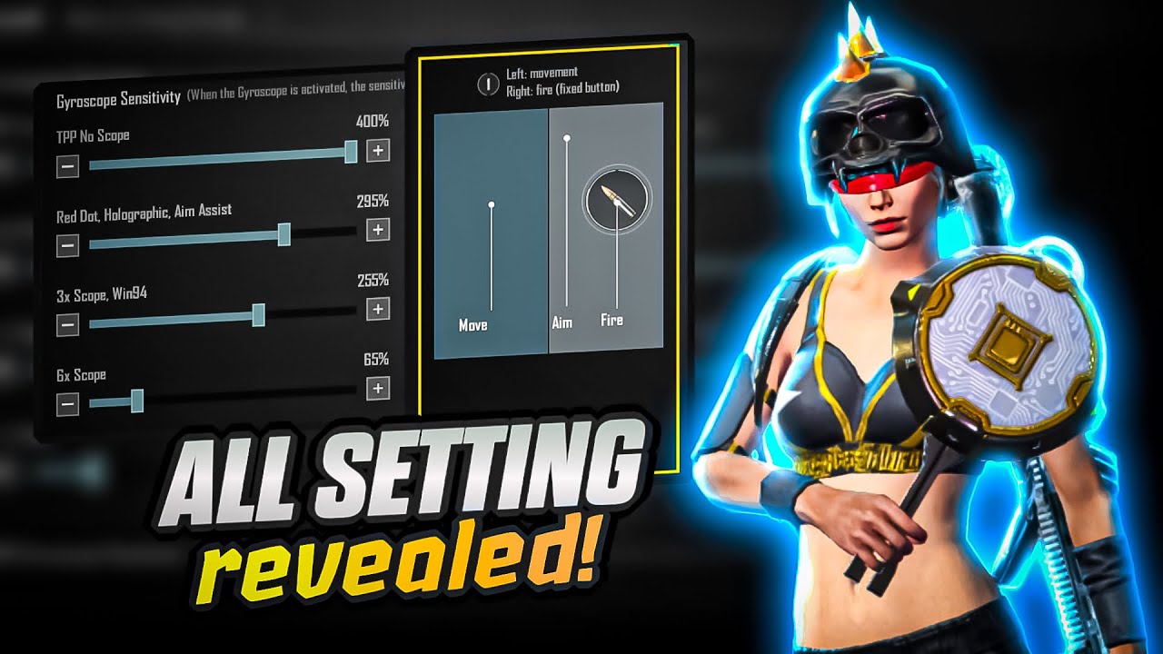 New Update 3.4🔥 Best Sensitivity Code+Control Settings Pubg Mobile/Bgmi Sensitivity 2024