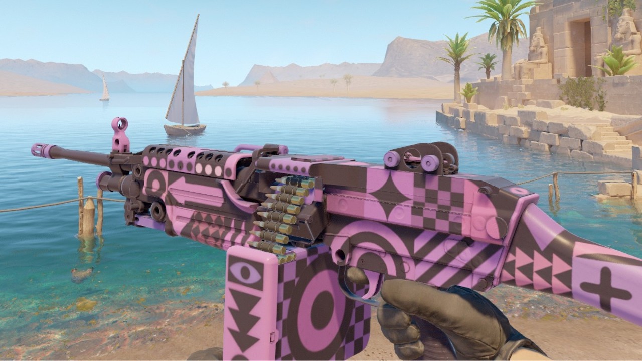 M249 Bock Blocks Showcase in CS2