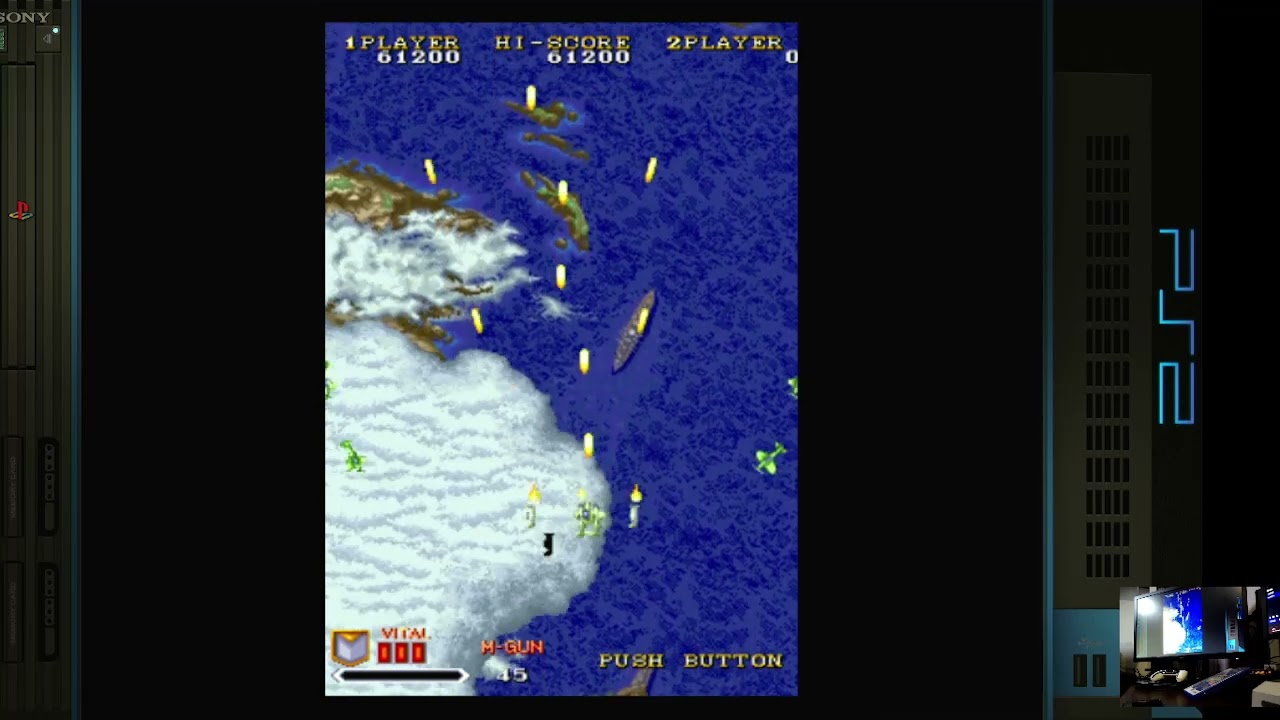 Capcom Classics Vol 2: 1941 Counter Attack Hardest Sony Playstation 2 Emulated