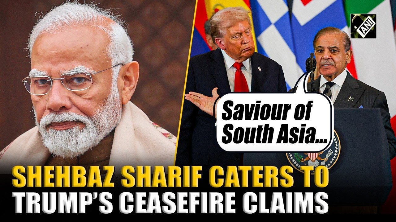 ‘Your timely intervention…’ Shehbaz Sharif caters toTrump’s claims of India-Pakistan ceasefire