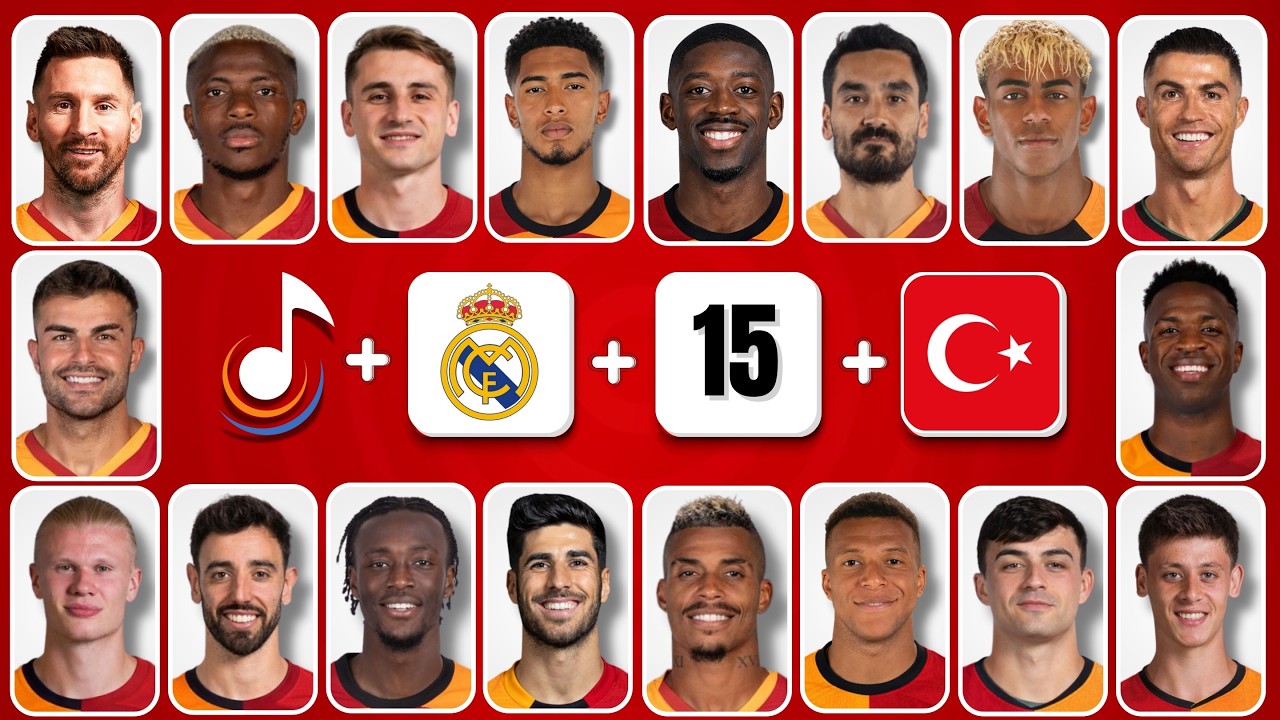 🎶⚽ FUTBOLCUYU TAHMİN ET! 🎵 “ŞARKI + KULÜP + FORMA + MİLLİ TAKIM” İLE