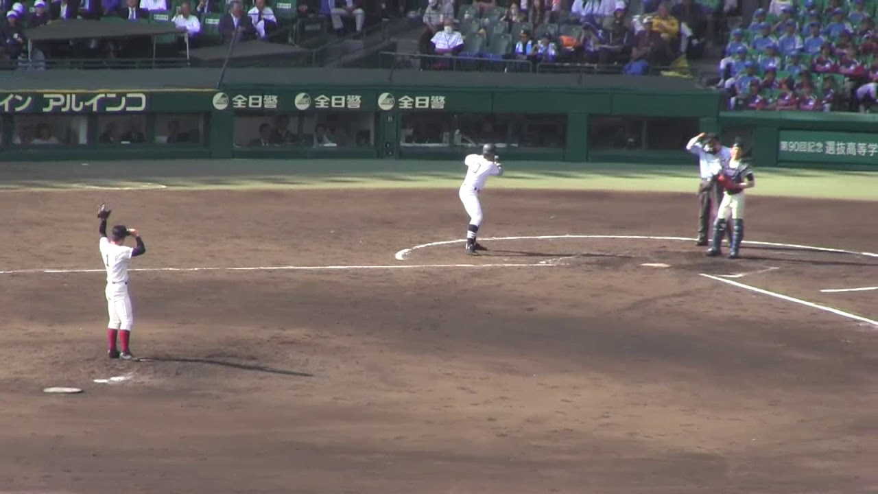 大阪桐蔭VS三重　第90回選抜高校野球準決勝  大阪桐蔭が神がかり的な勝負強さで決勝進出　三重おしかった