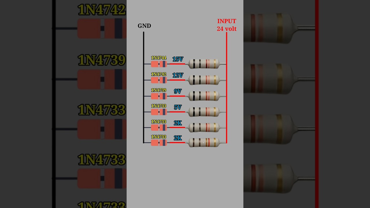 zener diode using fix Voltage #shorts #diy #electronics