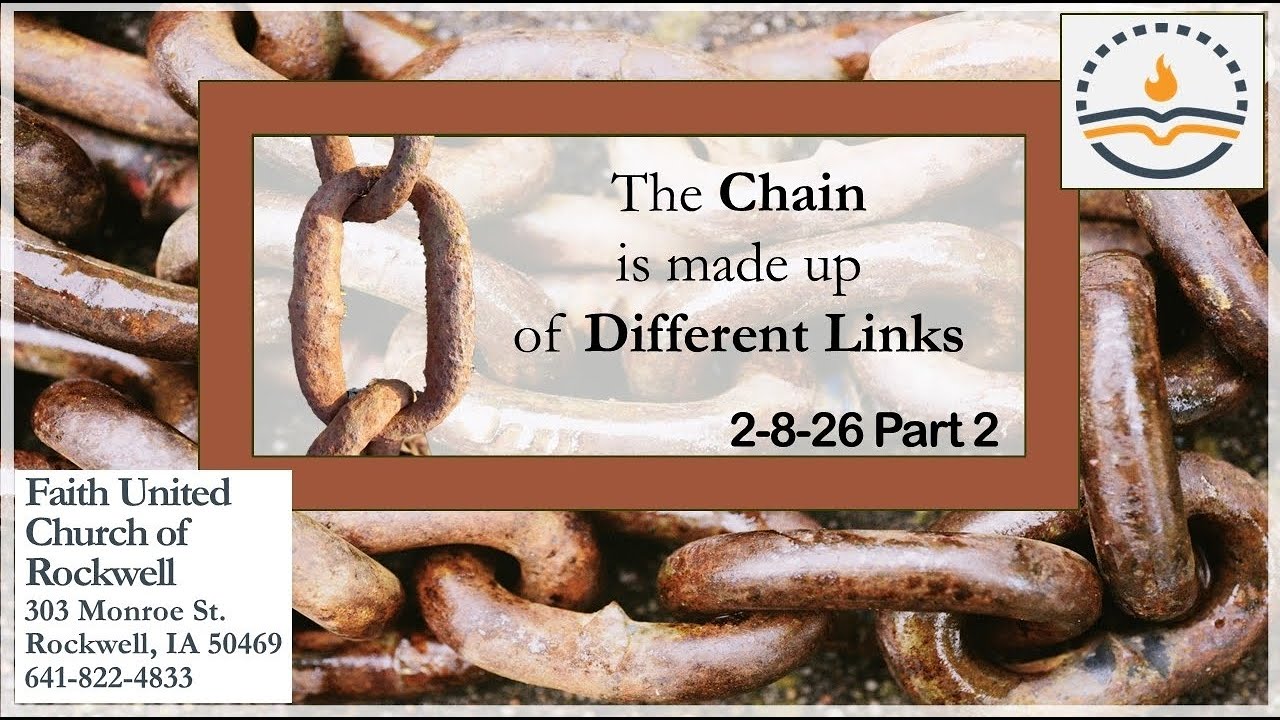 Faith United Church, Rockwell Iowa - February 8, 2026