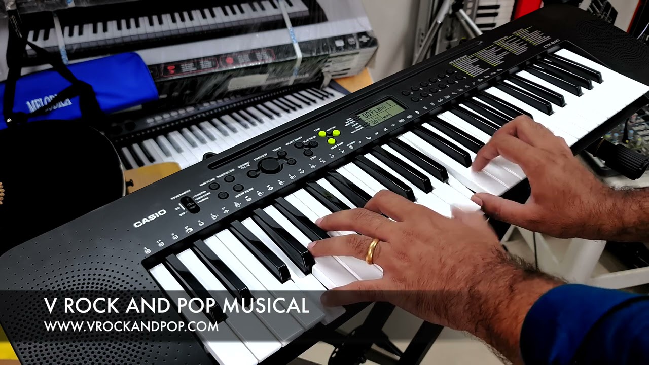 CASIO CTK 240 / 245  UNBOXING AND PHYSICAL OVERVIEW AND TONES DEMO | BEST KEYBOARD IN 5K?