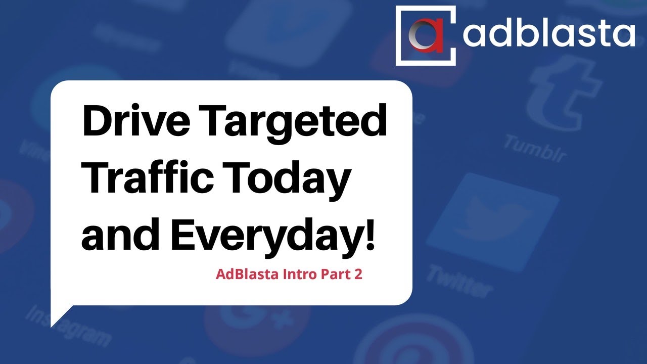 AdBlasta PPC Software Intro Part 2