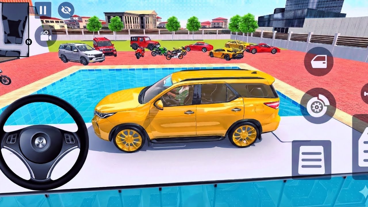 OMG! 😱 Franklin ne FORTUNER Swimming Pool ke Upar Khadi Kar Di 😎 open world game 🎮 Android Gameplay 