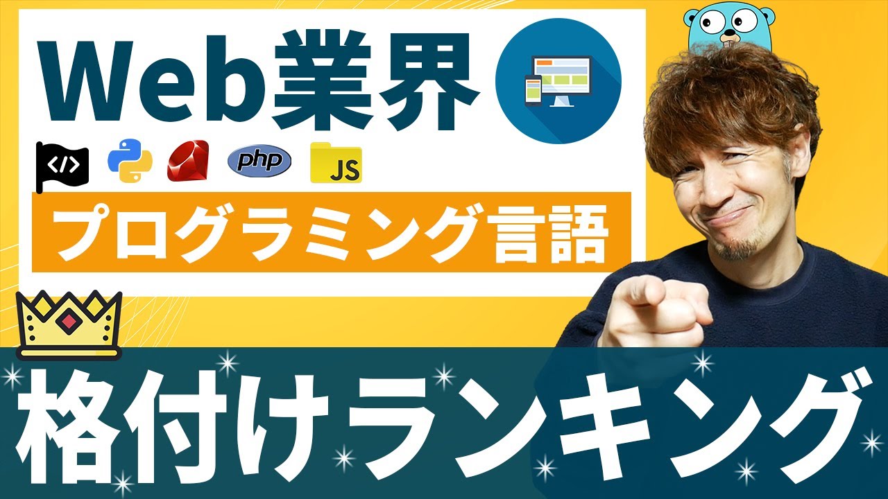 Web業界のプログラミング言語格付けランキング