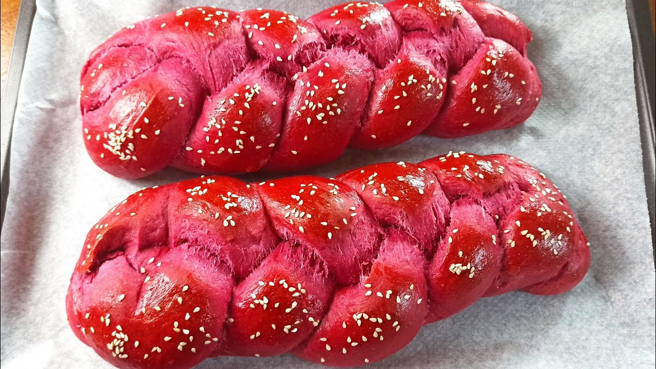 SOFT AND FLUFFY BEETROOT BREAD RECIPE- Healthy and delicious beetroot bread