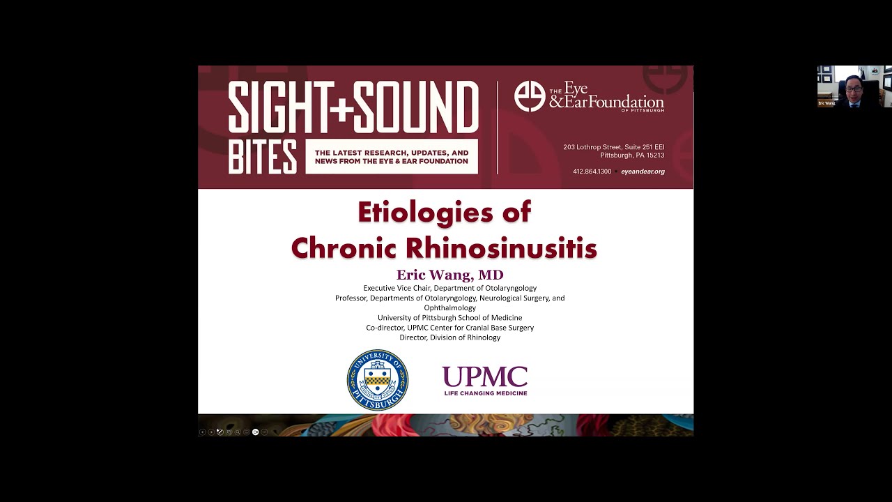 Sight + Sound Bites: Etiologies of Chronic Rhinosinusitis