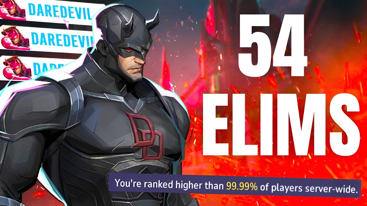How a TOP 500 DAREDEVIL Dominates | Marvel Rivals