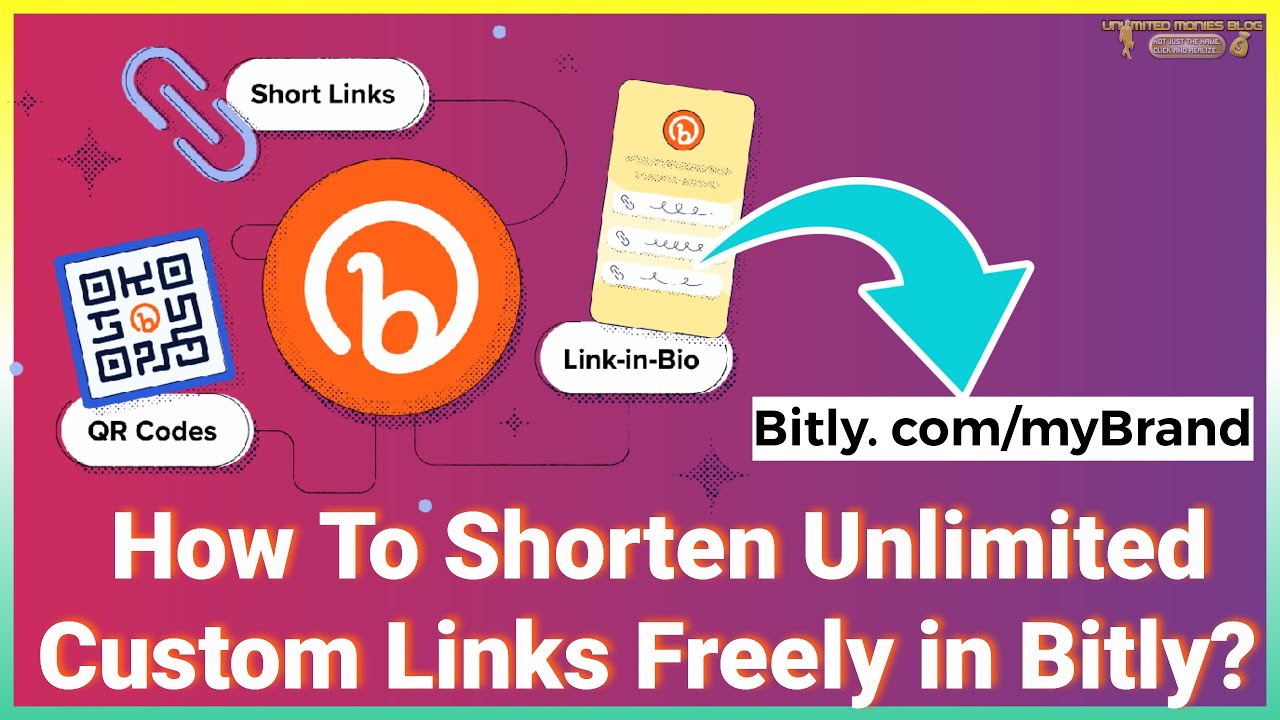 How To Shorten Unlimited Custom Links Freely in Bitly?
