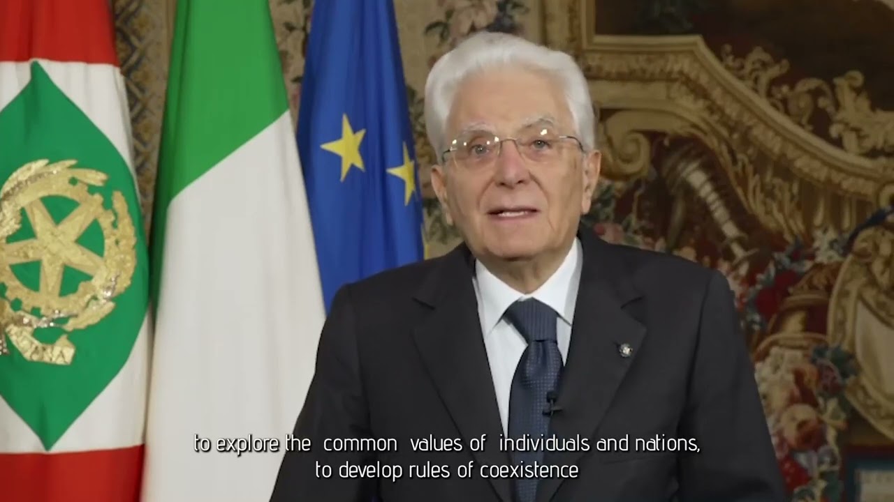 11 Ottobre 2023 EXPO 2030 ROMA: Sergio Mattarella - Presidente della Repubblica Italiana