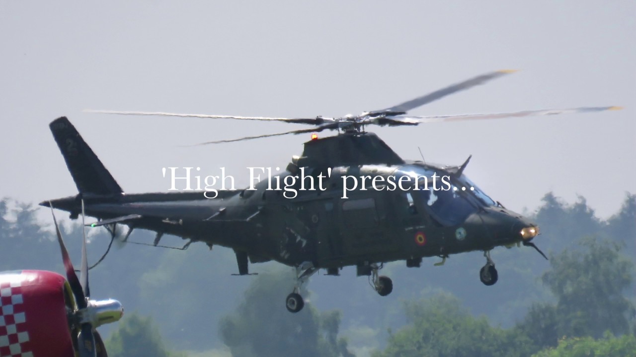 Belgian Air Force Agusta A109 - RAF Cosford Airshow 2018