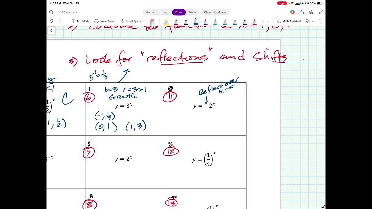 4.5 Matching Exp Functions with Their Graphs-Ayns2025