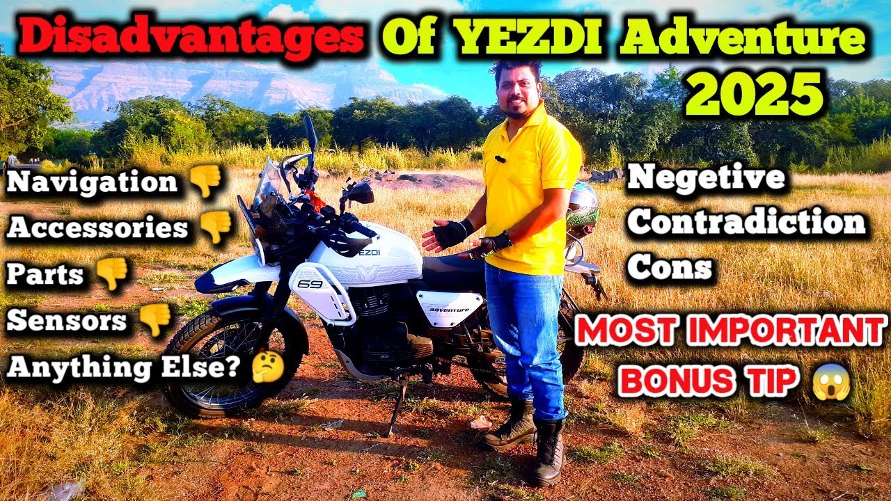 Disadvantages Of Yezdi Adventure 2025! 😱| Negetive Contradiction 😡 Helpful Review 🥵| Bonus Tip🔥