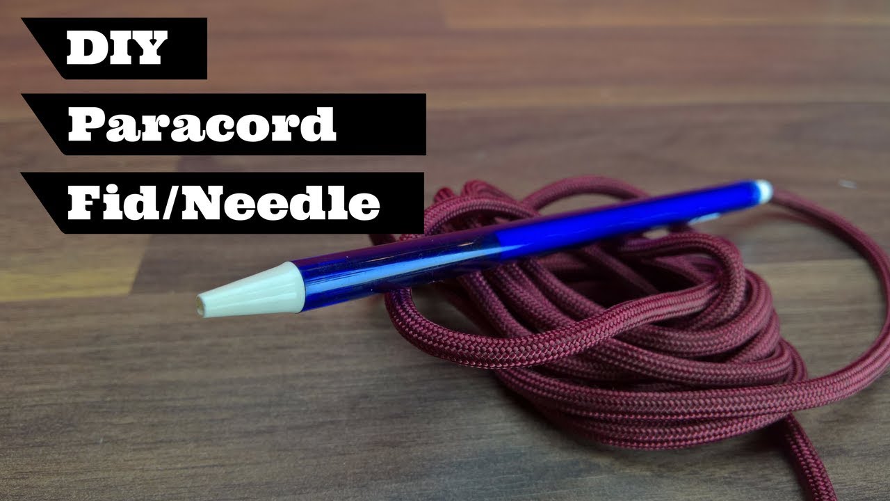 DIY Paracord Fid | Paracord Needle | Pen LifeHack