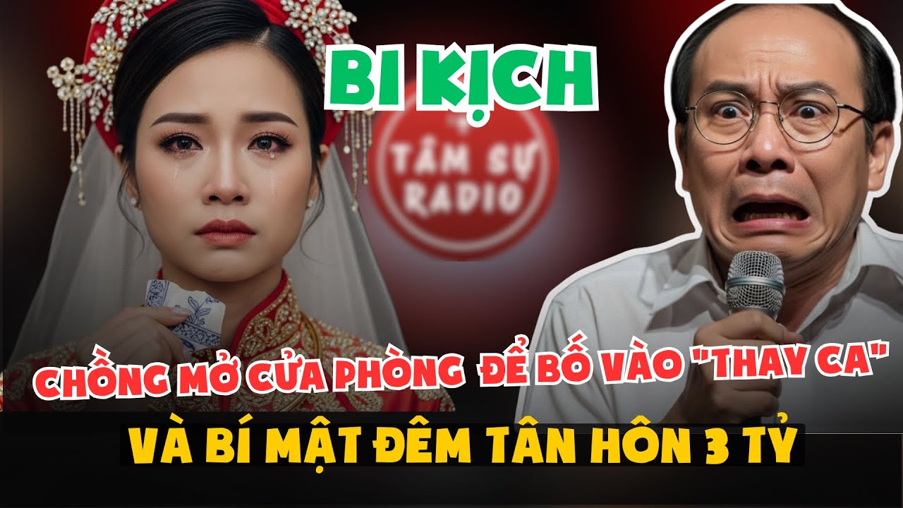 Tâm Sự Radio: Đêm Tân Hôn Chồng Mở Cửa Mời Bố Vào "Thay Ca" Vì Hợp Đồng 3 Tỷ