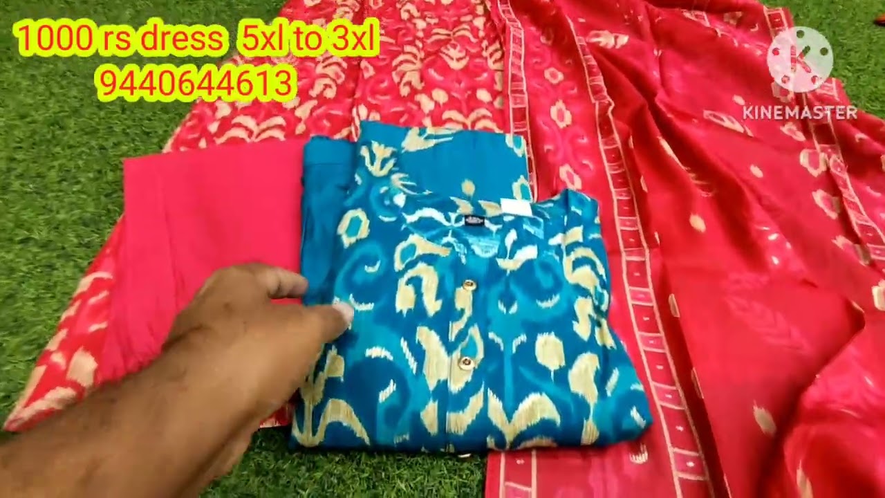 1000 rs 3 xl to 5 XL dresses 